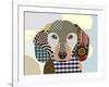 Dachshund-Adefioye Lanre-Framed Giclee Print