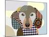 Dachshund-Adefioye Lanre-Mounted Giclee Print