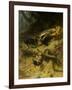 Dachshunds on a Badger-Guido Maffei-Framed Giclee Print