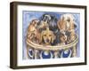 Dachsund in a Basket-Barbara Keith-Framed Giclee Print