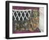 Dachsund in Wicker Chair-Barbara Keith-Framed Giclee Print