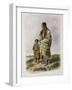 Dacota Woman and Assiniboin Girl-Karl Bodmer-Framed Giclee Print