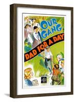 Dad for a Day, 1939-null-Framed Art Print