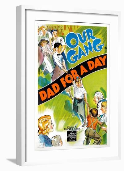 Dad for a Day, 1939-null-Framed Art Print