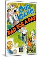 Dad for a Day, 1939-null-Mounted Art Print