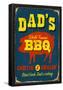 Dad's BBQ-Real Callahan-Framed Poster