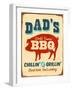 Dad's BBQ-Real Callahan-Framed Art Print