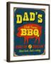 Dad's BBQ-Real Callahan-Framed Art Print