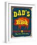 Dad's BBQ-Real Callahan-Framed Art Print