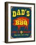 Dad's BBQ-Real Callahan-Framed Art Print