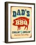 Dad's BBQ-Real Callahan-Framed Art Print