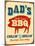 Dad's BBQ-Real Callahan-Mounted Art Print