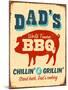 Dad's BBQ-Real Callahan-Mounted Art Print