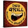 Dad's Grill-Kate Ward Thacker-Stretched Canvas