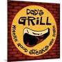 Dad's Grill-Kate Ward Thacker-Mounted Giclee Print