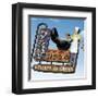 Dad's Southern Style Bar-B-Q-Anthony Ross-Framed Giclee Print