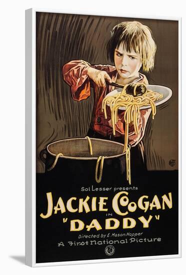 Daddy, Jackie Coogan, 1923-null-Framed Art Print