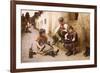 Daddy's Boots, 1892-John White-Framed Giclee Print