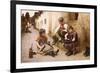 Daddy's Boots, 1892-John White-Framed Giclee Print