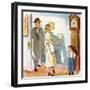 Daddy's Home-Imogene M. McPherson -Framed Art Print