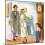 Daddy's Home-Imogene M. McPherson -Mounted Art Print