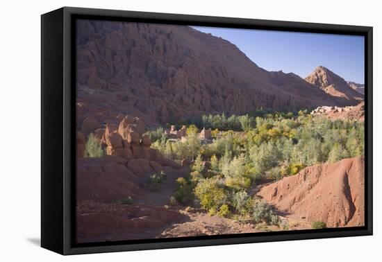 Dades Valley and the Gorges, Atlas Mountains, Morocco, North Africa, Africa-Gavin Hellier-Framed Stretched Canvas