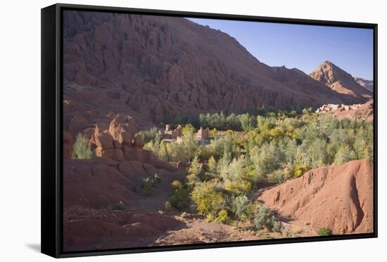 Dades Valley and the Gorges, Atlas Mountains, Morocco, North Africa, Africa-Gavin Hellier-Framed Stretched Canvas