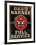 Dads Garage Vert-Retroplanet-Framed Giclee Print