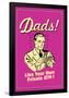 Dads Like Your Own Private ATM Funny Retro Poster-Retrospoofs-Framed Poster