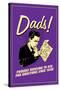 Dads Refusing To Ask For Directions Since 1648 Funny Retro Poster-Retrospoofs-Stretched Canvas