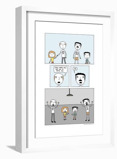 Dads-Reza Farazmand-Framed Art Print