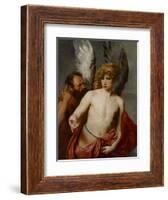 Daedalus and Icarus, Between 1615 and 1620-Sir Anthony Van Dyck-Framed Giclee Print