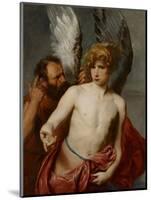 Daedalus and Icarus, Between 1615 and 1620-Sir Anthony Van Dyck-Mounted Giclee Print