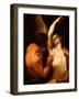 Daedalus and Icarus, circa 1645-Andrea Sacchi-Framed Giclee Print