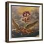 Daedalus and Icarus-Giuseppe Cesari-Framed Giclee Print