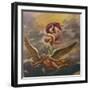 Daedalus and Icarus-Giuseppe Cesari-Framed Giclee Print