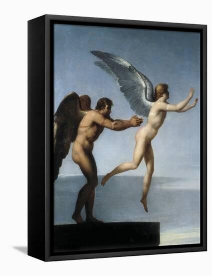 Daedalus and Icarus-Charles Paul Landon-Framed Stretched Canvas