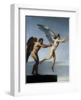 Daedalus and Icarus-Charles Paul Landon-Framed Art Print