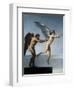 Daedalus and Icarus-Charles Paul Landon-Framed Art Print