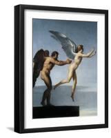 Daedalus and Icarus-Charles Paul Landon-Framed Art Print