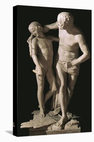 Daedalus and Icarus-Antonio Canova-Stretched Canvas