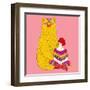 Daemon-Diela Maharanie-Framed Art Print