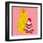 Daemon-Diela Maharanie-Framed Art Print