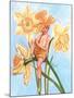 Daffodil Elf-Judy Mastrangelo-Mounted Giclee Print