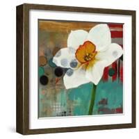 Daffodil Mannerisms-Jennifer Rasmusson-Framed Art Print