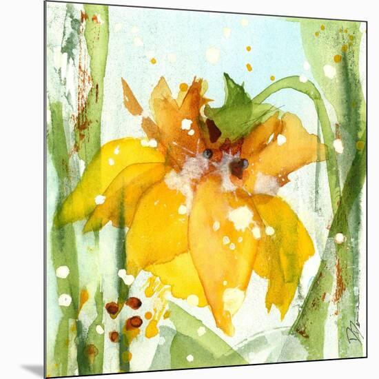 Daffodil-Dawn Derman-Mounted Premium Giclee Print