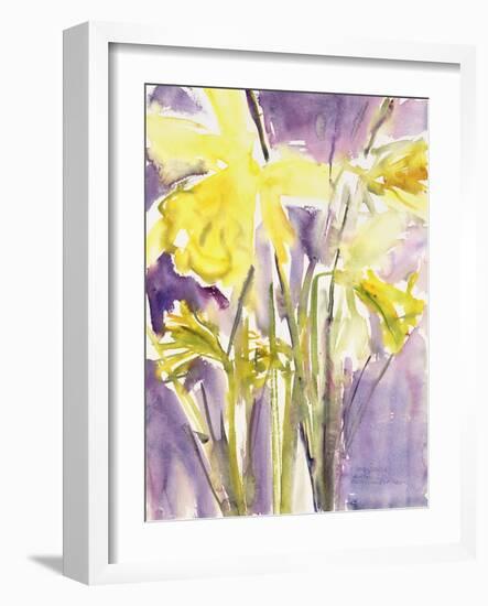 Daffodils, 2004-Claudia Hutchins-Puechavy-Framed Giclee Print