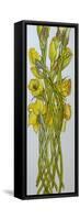 Daffodils,2008,-Joan Thewsey-Framed Stretched Canvas