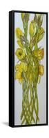 Daffodils,2008,-Joan Thewsey-Framed Stretched Canvas