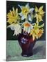 Daffodils 2021 (oil)-Tilly Willis-Mounted Giclee Print